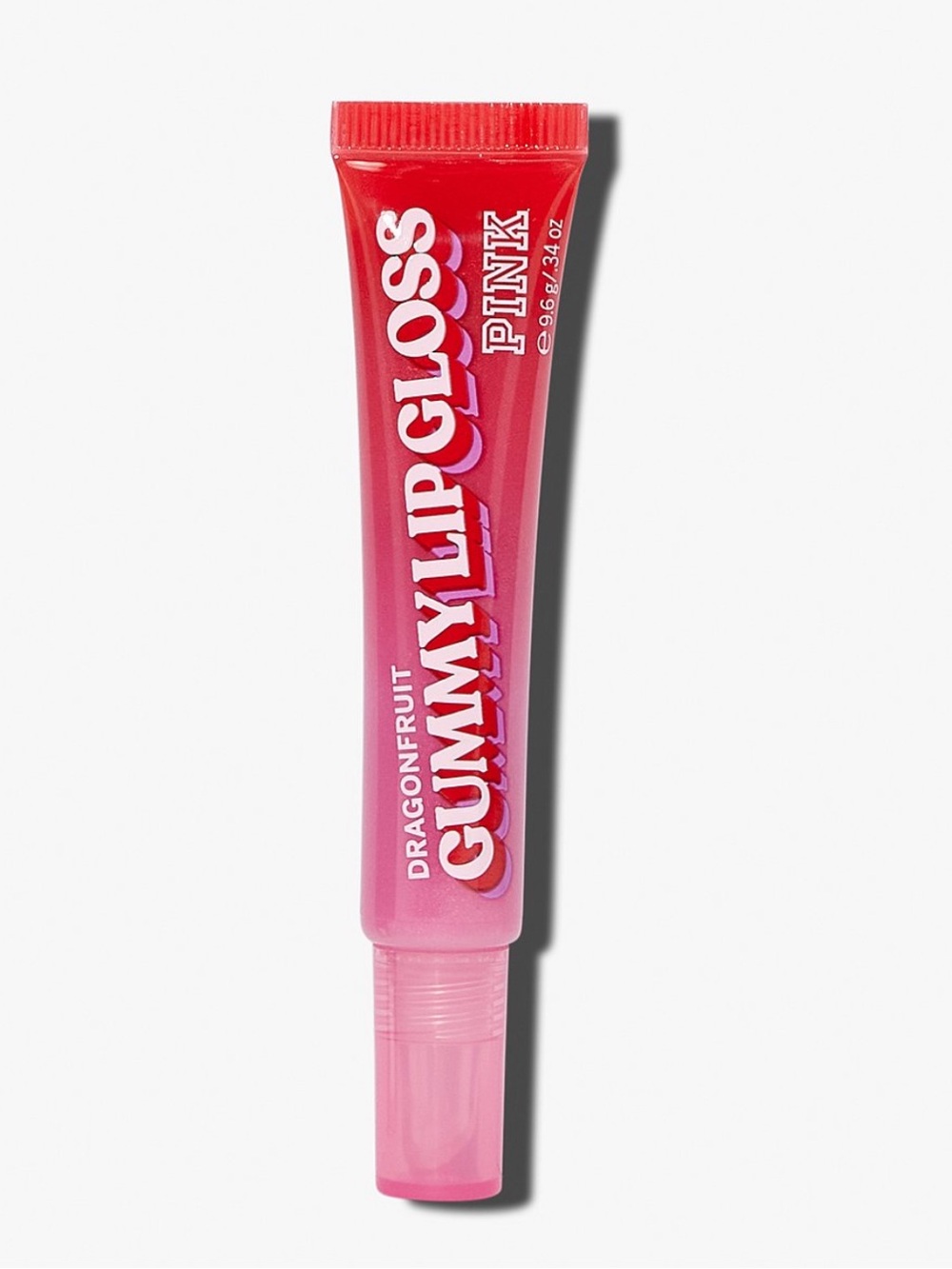 New VS Gummy Lip Gloss Pink Tube - Dragonfruit Scent